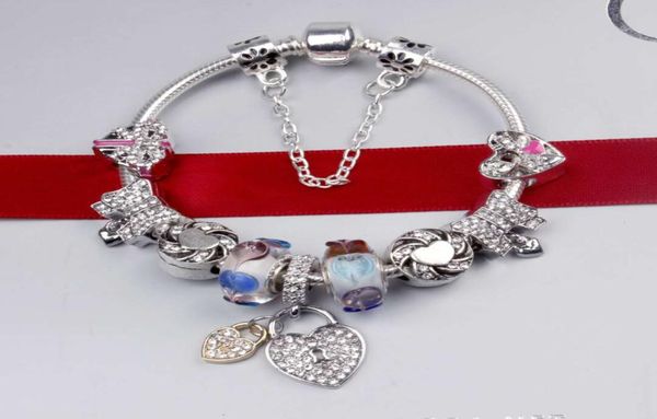 charm bracelet 925 silver fashion bracelets love heart pendant bangle charm beads mother bracelet for mothers day diy jewelry acce2790932, Golden;silver
charm bracelet 925 silver fashion bracelets love heart pendant bangle charm beads mother bracelet for mothers day diy jewelry acce2790932, Golden;silver