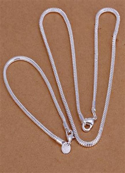 fashion 925 sterling silver set solid chain 4mm men women bracelet necklace 16"-24inch jewelry link italy 2018 new s02442929
fashion 925 sterling silver set solid chain 4mm men women bracelet necklace 16"-24inch jewelry link italy 2018 new s02442929