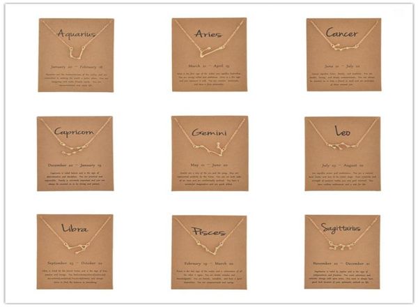 12 constellation zodiac necklace horoscope sign zircon korean jewelry star galaxy libra astrology women necklace gift with retail 6806843, Silver
12 constellation zodiac necklace horoscope sign zircon korean jewelry star galaxy libra astrology women necklace gift with retail 6806843, Silver