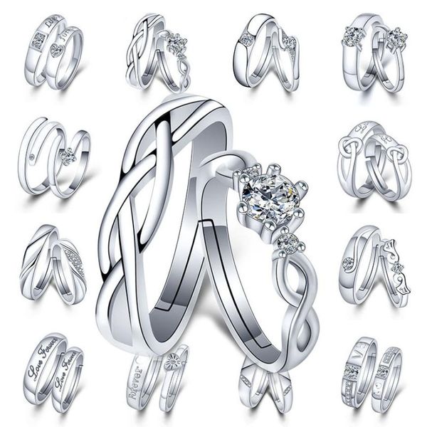 adjustable silver couple rings diamond heart heartbeat love forever rings women mens engagement wedding ring will and sandy fashio4900528
adjustable silver couple rings diamond heart heartbeat love forever rings women mens engagement wedding ring will and sandy fashio4900528
