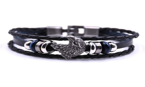 pretty multilayer bracelet men charm rock men jewelry casual braided leather bracelets6797073, Golden;silver
pretty multilayer bracelet men charm rock men jewelry casual braided leather bracelets6797073, Golden;silver
