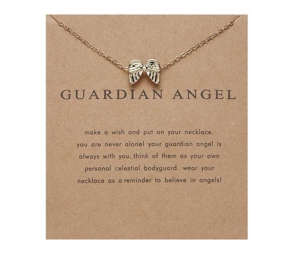 guardian angel paper card wing combine gold necklace exquisite ma039am ornaments5873001, Silver
guardian angel paper card wing combine gold necklace exquisite ma039am ornaments5873001, Silver