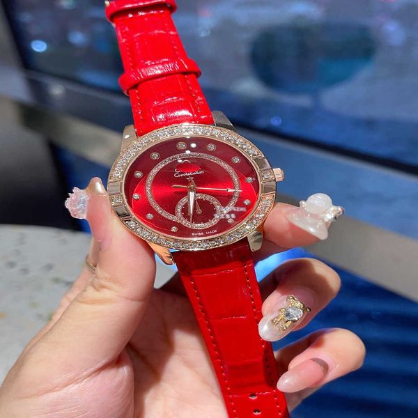 luxury omegas watches kly8 mechanical movement seamaster prx watch with leather strap montre omgar uhr luxe red dial, Slivery;golden
luxury omegas watches kly8 mechanical movement seamaster prx watch with leather strap montre omgar uhr luxe red dial, Slivery;golden