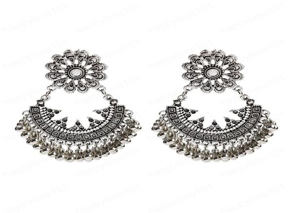 vintage flower earrings for women brincos ethnic boho bells tassel jhumka earrings indian jewelry9096641, Silver
vintage flower earrings for women brincos ethnic boho bells tassel jhumka earrings indian jewelry9096641, Silver