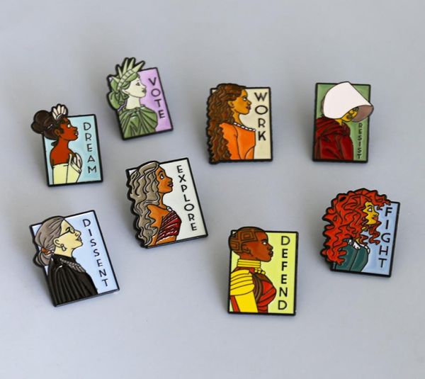 female characters brooches set 8pcs letter ginsberg statue of liberty decoration enamel paint badges lapel pin denim shirt fashion5201054, Gray
female characters brooches set 8pcs letter ginsberg statue of liberty decoration enamel paint badges lapel pin denim shirt fashion5201054, Gray