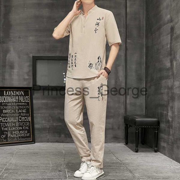 men's tracksuits new arrival men's cotton and linen short sleeve tshirtankle length pant set solid shirttrousers home suits male s, Gray
men's tracksuits new arrival men's cotton and linen short sleeve tshirtankle length pant set solid shirttrousers home suits male s, Gray