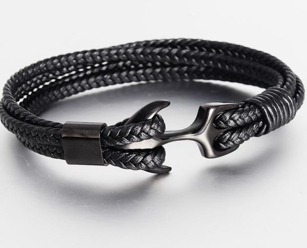 trendy punk black anchor bracelet handmade leather rope chain for men039s metal sports hook bracelet jewelry gifts8984408
trendy punk black anchor bracelet handmade leather rope chain for men039s metal sports hook bracelet jewelry gifts8984408