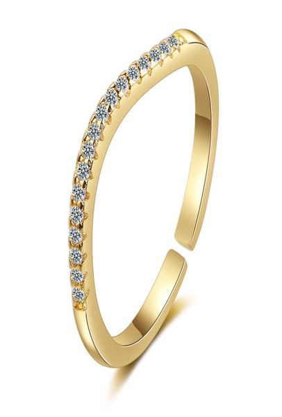 ca141 s925 sterling silver korean zircon rings women stacking style open adjustable ring fashion party jewelry gift whole7021372, Slivery;golden
ca141 s925 sterling silver korean zircon rings women stacking style open adjustable ring fashion party jewelry gift whole7021372, Slivery;golden