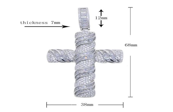 new styles silver cross pendant necklace with cz paved hip hop necklaces jewery with rope chain tennis chains for women men punk s4026168
new styles silver cross pendant necklace with cz paved hip hop necklaces jewery with rope chain tennis chains for women men punk s4026168