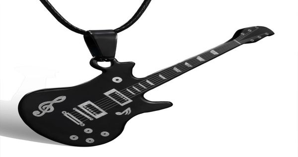 fashion 316l stainless steel guitar necklace for men pendants leather chain man necklaces5831027, Silver
fashion 316l stainless steel guitar necklace for men pendants leather chain man necklaces5831027, Silver