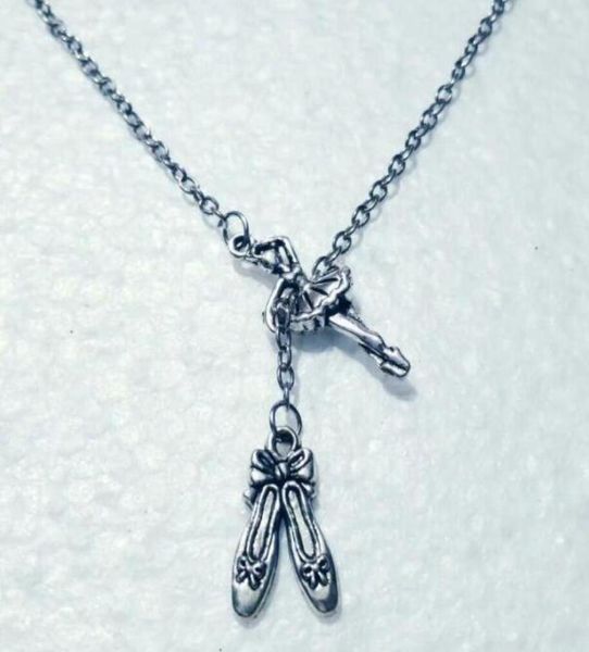 new dancer ballet jewelry gift ballet shoesballerina girl charm double cross pendant adjustable lariat chain necklace 8632461647, Silver
new dancer ballet jewelry gift ballet shoesballerina girl charm double cross pendant adjustable lariat chain necklace 8632461647, Silver