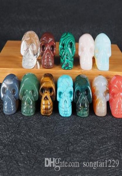 natural stone skull pendant necklaces with leather chains crystal agate jade turquoise carving skeleton head gemstone whole2482876, Silver
natural stone skull pendant necklaces with leather chains crystal agate jade turquoise carving skeleton head gemstone whole2482876, Silver