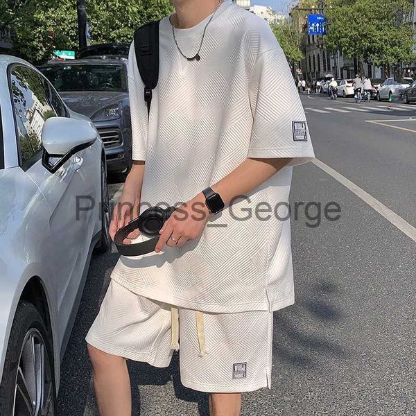 men's tracksuits 2023 summer casual sets men's fashion shortsleeved tshirt and shorts 2piece loose trendy suit mens tracksuit stre, Gray
men's tracksuits 2023 summer casual sets men's fashion shortsleeved tshirt and shorts 2piece loose trendy suit mens tracksuit stre, Gray