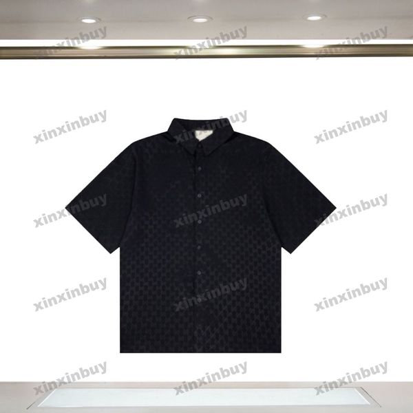 xinxinbuy men designer tee t shirt 23ss double letter jacquard printing short sleeve cotton women blue brown xs-l, Black;brown
xinxinbuy men designer tee t shirt 23ss double letter jacquard printing short sleeve cotton women blue brown xs-l, Black;brown