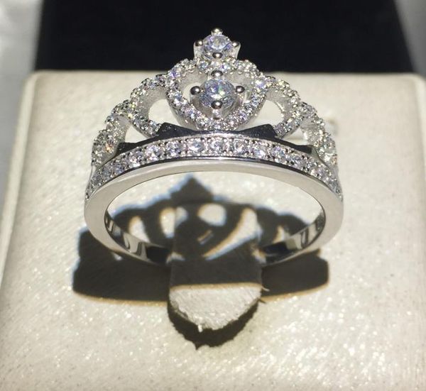 handmade fashion lady crown ring 925 sterling silver diamond cz engagement wedding rings6286622, Slivery;golden
handmade fashion lady crown ring 925 sterling silver diamond cz engagement wedding rings6286622, Slivery;golden