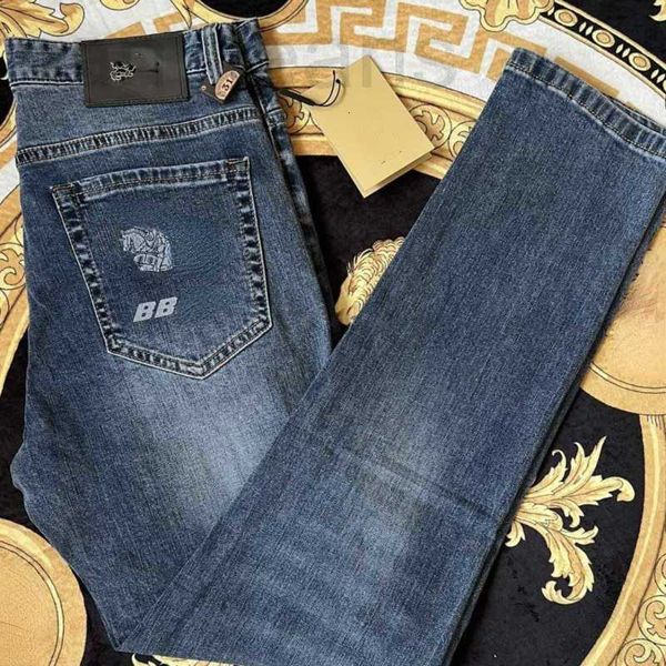 men's jeans designer bby mens trousers jeans burb print casual pants luxury brand zipper access control straight leg loose wash plus si, Blue
men's jeans designer bby mens trousers jeans burb print casual pants luxury brand zipper access control straight leg loose wash plus si, Blue