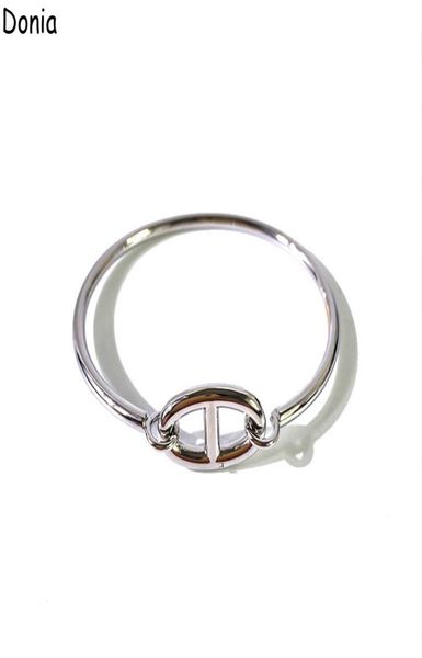 donia jewelry luxury bangle exaggerated glossy pig nose titanium european fashion designer gift bracelet1647876, Black
donia jewelry luxury bangle exaggerated glossy pig nose titanium european fashion designer gift bracelet1647876, Black
