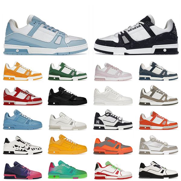 2023 luxury women mens designer shoes monogram denim trainer low casual shoe virgil white black pink calfskin abloh velcro strap yayoi kusam
2023 luxury women mens designer shoes monogram denim trainer low casual shoe virgil white black pink calfskin abloh velcro strap yayoi kusam