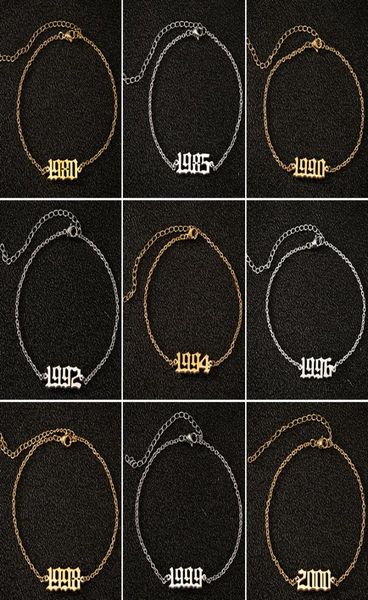 birth year ankle leg chain bracelet jewelry personalize stainless steel gold custom number anklet friendship gifts5975566, Black
birth year ankle leg chain bracelet jewelry personalize stainless steel gold custom number anklet friendship gifts5975566, Black