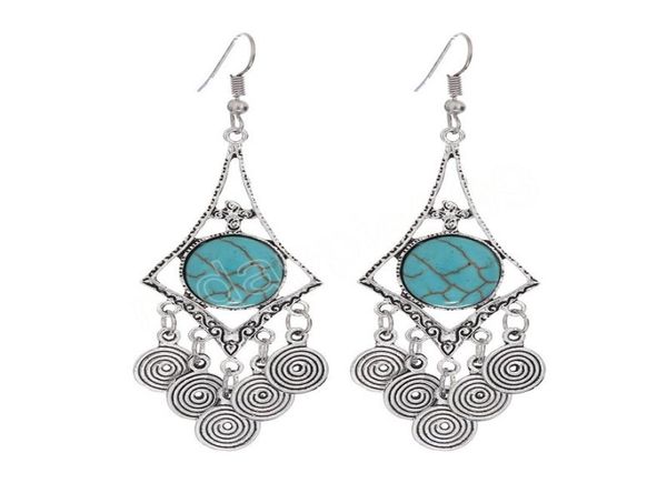 vintage trendy dangle earring fashion alloy bohemian turquoise tassel earrings for women jewelry7517871, Silver
vintage trendy dangle earring fashion alloy bohemian turquoise tassel earrings for women jewelry7517871, Silver