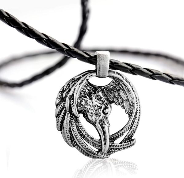 pretty slavic pendant necklace for men viking jewelry animal leather necklace3484014, Silver
pretty slavic pendant necklace for men viking jewelry animal leather necklace3484014, Silver