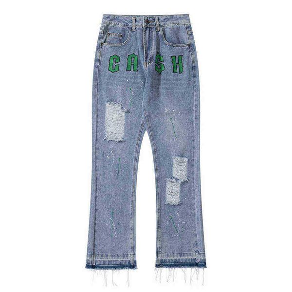 kpop letter 2021 embroidery retro hole ripped men hip hop denim trousers punk women jeans pants korean clothes pantni uomo t220803, Blue
kpop letter 2021 embroidery retro hole ripped men hip hop denim trousers punk women jeans pants korean clothes pantni uomo t220803, Blue