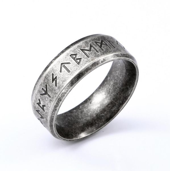 stainless steel odin norse viking amulet rune men band ring fashion words retro jewelry lrr1339961780, Silver
stainless steel odin norse viking amulet rune men band ring fashion words retro jewelry lrr1339961780, Silver