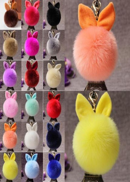18 styles rabbit ear furry ball bunny pompom keychain keyrings car key chain ring women bag pendant decor christmas gift7647273, Silver
18 styles rabbit ear furry ball bunny pompom keychain keyrings car key chain ring women bag pendant decor christmas gift7647273, Silver