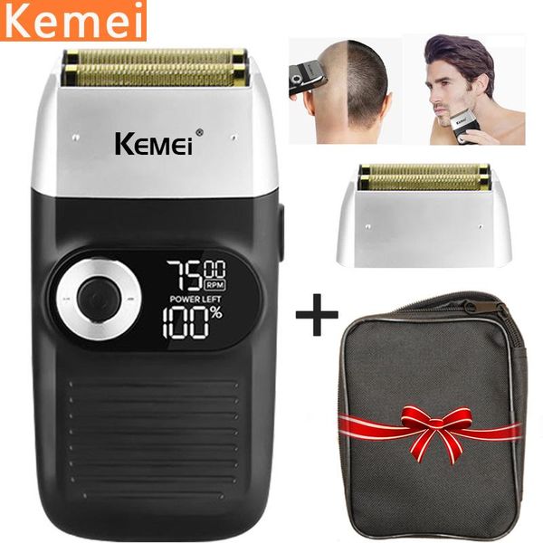 parkas kemei men's electric shaver in beard trimmer hair clippers professional razors reciprocating foil shaving hair cutting hine 4, Black
parkas kemei men's electric shaver in beard trimmer hair clippers professional razors reciprocating foil shaving hair cutting hine 4, Black