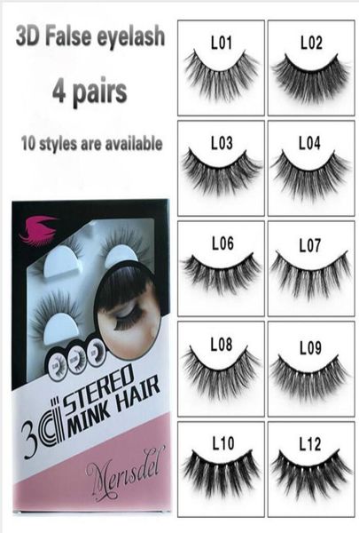 4 pairs natural false eyelashes fake lashes long makeup 3d mink lashes eyelash extension mink eyelashes4658465
4 pairs natural false eyelashes fake lashes long makeup 3d mink lashes eyelash extension mink eyelashes4658465