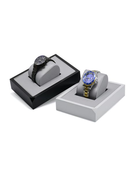 single watch display tray with pillow wrist watch holder for boutique shop showcase trade fair1364127, Black
single watch display tray with pillow wrist watch holder for boutique shop showcase trade fair1364127, Black