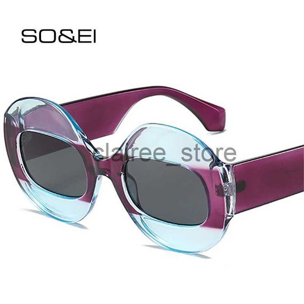 sunglasses so ei fashion round contrast color women sunglasses retro oval clear gradient lens shades uv400 men trending punk sun glasses j23, White;black
sunglasses so ei fashion round contrast color women sunglasses retro oval clear gradient lens shades uv400 men trending punk sun glasses j23, White;black