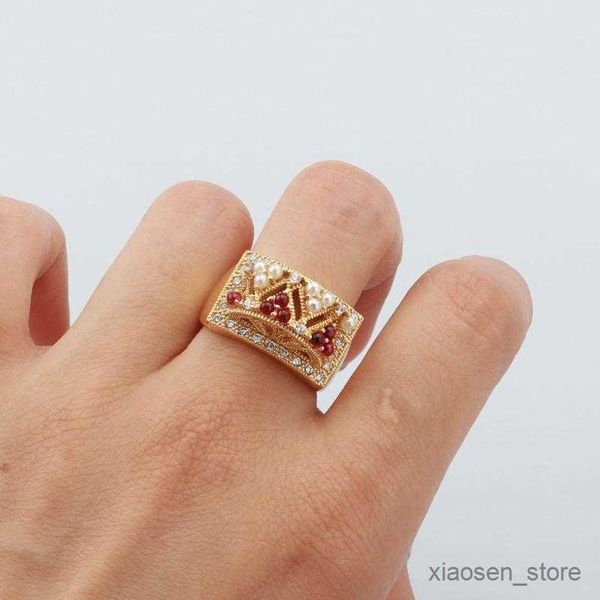wedding rings rings rings luxury double deck finger hollow exaggeration golden jewelry inlay fashion ring for women weddingcluster r230626, Slivery;golden
wedding rings rings rings luxury double deck finger hollow exaggeration golden jewelry inlay fashion ring for women weddingcluster r230626, Slivery;golden