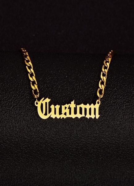 name personalized customized necklace pendant gold color 5mm nk chain custom nameplate necklaces for women men handmade gifts k67x8405816, Silver
name personalized customized necklace pendant gold color 5mm nk chain custom nameplate necklaces for women men handmade gifts k67x8405816, Silver