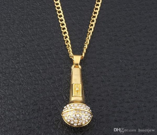 bling bling hip hop jewelry ice out music stereoscopic microphone pendants necklaces plated gold chain necklace2510451, Silver
bling bling hip hop jewelry ice out music stereoscopic microphone pendants necklaces plated gold chain necklace2510451, Silver