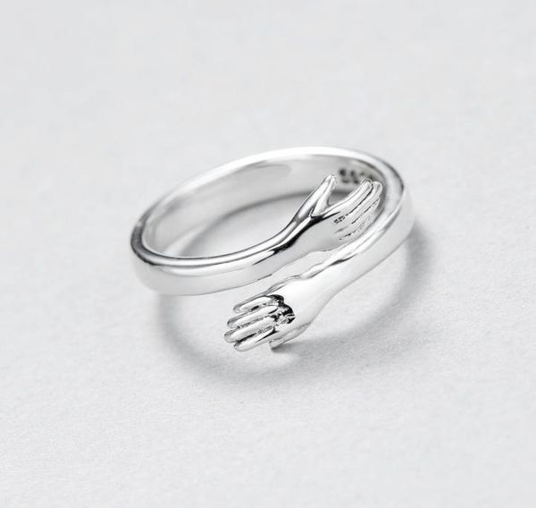 metal alloy plated silver hand rings hugging hands open ring for women girls men jewelry silver hug hands adjustable silver rings8070275
metal alloy plated silver hand rings hugging hands open ring for women girls men jewelry silver hug hands adjustable silver rings8070275