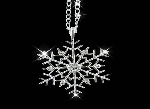 new year christmas gift fashion shiny rhinestone snowflake necklace pendants chain long necklace jewelry women2300134, Silver
new year christmas gift fashion shiny rhinestone snowflake necklace pendants chain long necklace jewelry women2300134, Silver
