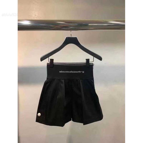 aw dawang family casual shorts letter ribbon elastic wide leg versatile high waist pleated women's pants spring/summer new style, White;black
aw dawang family casual shorts letter ribbon elastic wide leg versatile high waist pleated women's pants spring/summer new style, White;black
