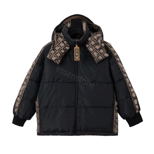 women's men's f down jacket parkas reversible jackets keep warm and windproof outerwear coats thicken to resist the cold winter co, Black
women's men's f down jacket parkas reversible jackets keep warm and windproof outerwear coats thicken to resist the cold winter co, Black