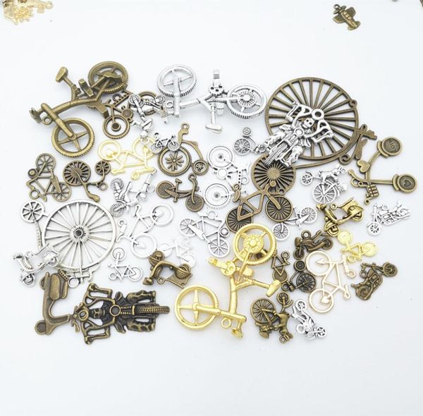 200grams vintage silver color bronze gold bike bicycle charms antique alloy metal pendant for bracelet earring necklace diy jewelr7254139, Bronze;silver
200grams vintage silver color bronze gold bike bicycle charms antique alloy metal pendant for bracelet earring necklace diy jewelr7254139, Bronze;silver