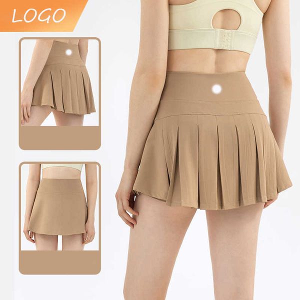 women's wear lu sports short skirt summer female fitness training anti-slip false two leggings running pleated skirt
women's wear lu sports short skirt summer female fitness training anti-slip false two leggings running pleated skirt