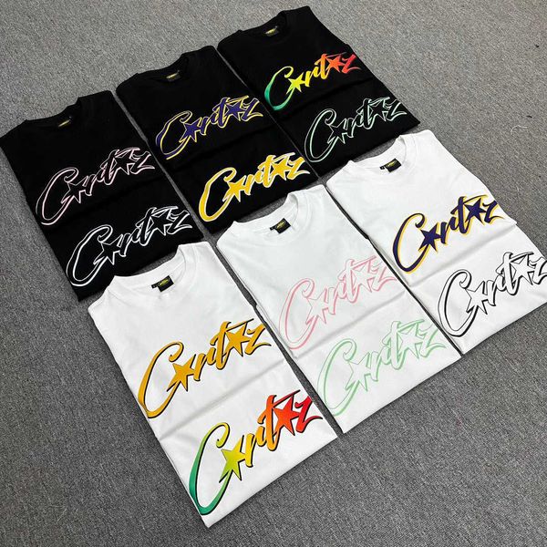 cort american street fashion brand demon island colorful letter round neck short sleeve t-shirt pure cotton men's and women's fash, White;black
cort american street fashion brand demon island colorful letter round neck short sleeve t-shirt pure cotton men's and women's fash, White;black