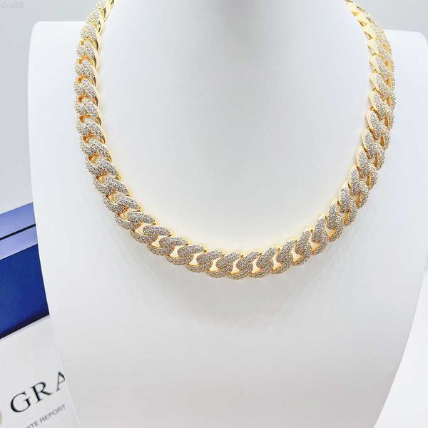 15mm iced out necklace hip hop jewelry moissanite baguette vvs moissanite diamond 925 silver cuban link chain
15mm iced out necklace hip hop jewelry moissanite baguette vvs moissanite diamond 925 silver cuban link chain