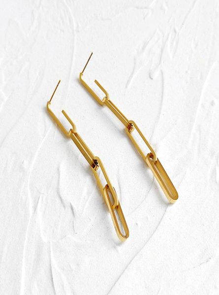 fashion simple personality earrings female europe simple earrings women stainless steel metal 18k earring 2020 new fashion earring5445054, Silver 
fashion simple personality earrings female europe simple earrings women stainless steel metal 18k earring 2020 new fashion earring5445054, Silver