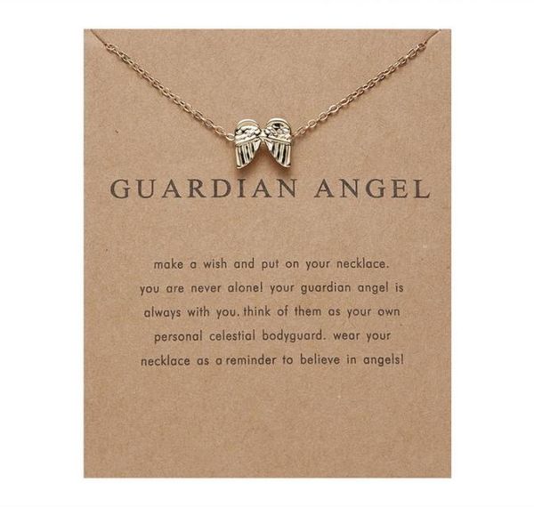 guardian angel paper card wing combine gold necklace exquisite ma039am ornaments5470709, Silver
guardian angel paper card wing combine gold necklace exquisite ma039am ornaments5470709, Silver