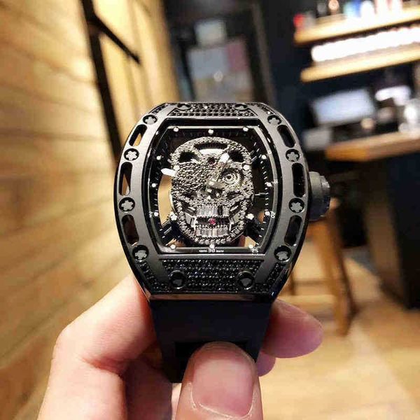 watch date luxury mens mechanics watches richa wristwatch business leisure rm052 multifunctional automatic machine black steel tape milles, Slivery;brown
watch date luxury mens mechanics watches richa wristwatch business leisure rm052 multifunctional automatic machine black steel tape milles, Slivery;brown