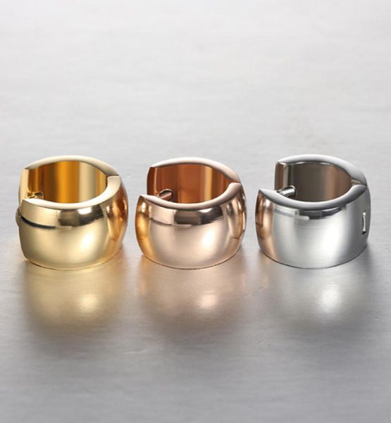 fashion stainless steel smooth earrings for women small hoop earring gold silver rose gold color party ear jewelrywhole5537525, Golden;silver
fashion stainless steel smooth earrings for women small hoop earring gold silver rose gold color party ear jewelrywhole5537525, Golden;silver