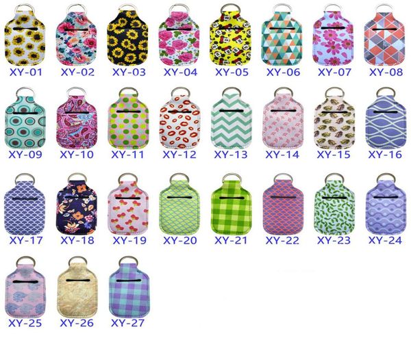 146 styles hand sanitizer bottle holder 30ml travel size portable neoprene cover with keychain printing hand soap bottle bag m25397150690, Red;brown
146 styles hand sanitizer bottle holder 30ml travel size portable neoprene cover with keychain printing hand soap bottle bag m25397150690, Red;brown