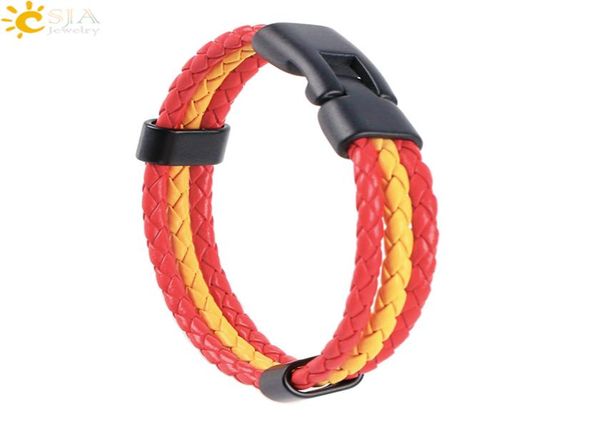 csja men women pu leather braided colombia france germany hungary spain nations country flag bracelets wristband hand jewelry gi3730939, Golden;silver
csja men women pu leather braided colombia france germany hungary spain nations country flag bracelets wristband hand jewelry gi3730939, Golden;silver
