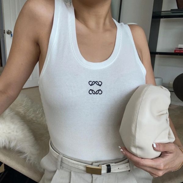designer vest close-fitting woman t shirt sports yoga simple vest short tank vest deformation embroidery cotton vest women's t-shirt em, White
designer vest close-fitting woman t shirt sports yoga simple vest short tank vest deformation embroidery cotton vest women's t-shirt em, White